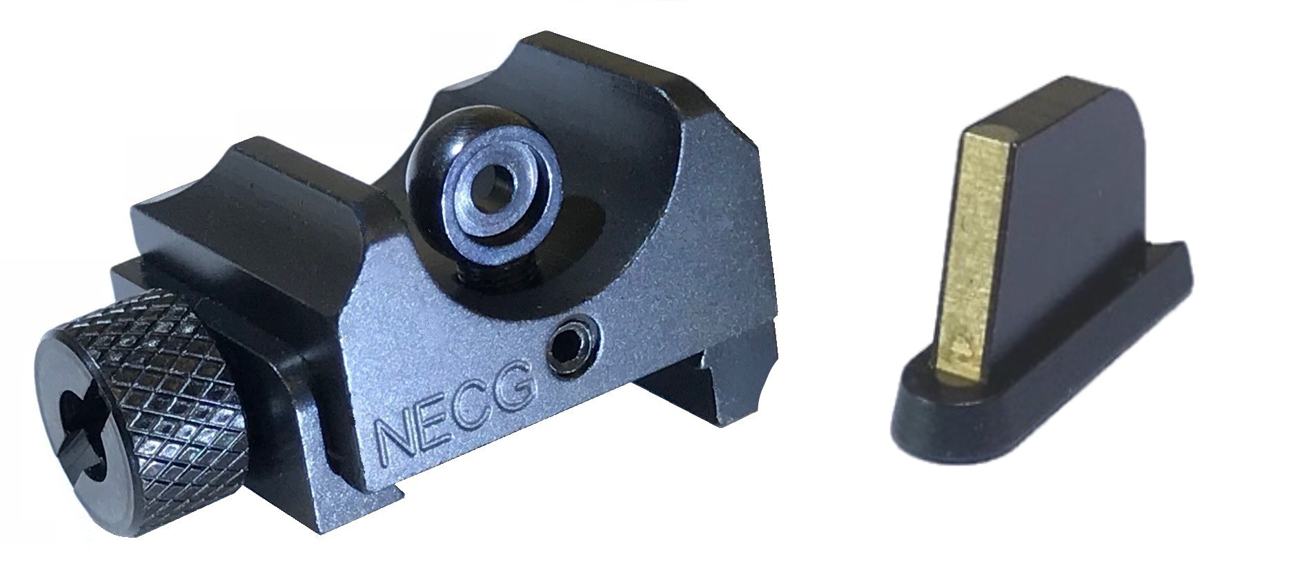 NECG CZ 550 Ghost Ring Peep & Patridge Sight Set  N-109-Set