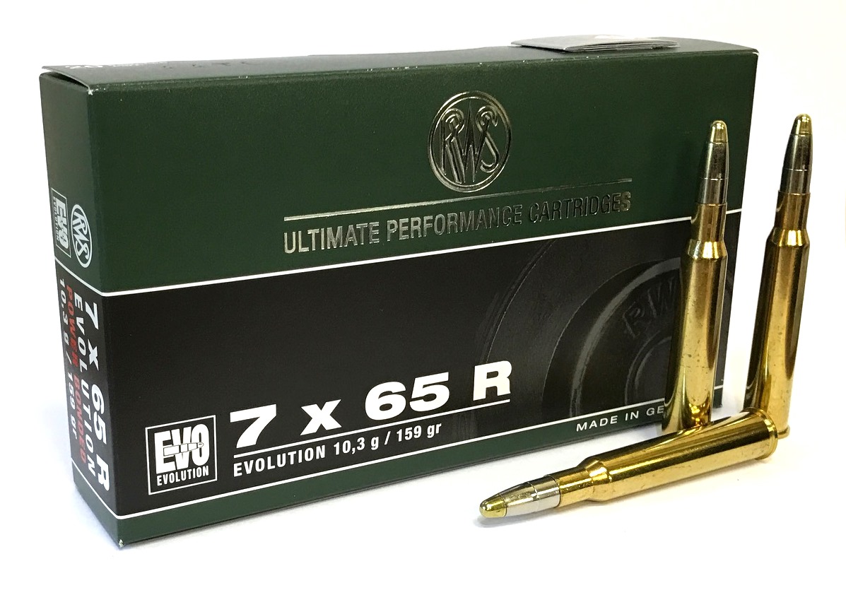 RWS 7x65R 159 Grain EVO - 2315432, RWS Ammunition | New England Custom ...